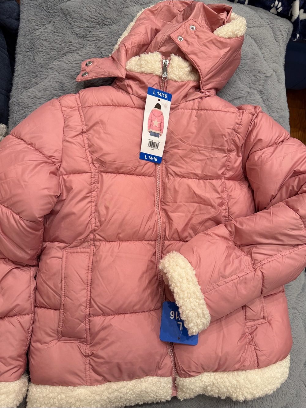 NWT Sam Edelman Pink Jacket with Cream Accents